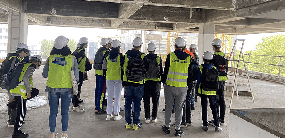 Coulisses Du Btp Les Travaux Du Si Ge De La Rue Condorcet Lhonneur Btp Rh Ne Et